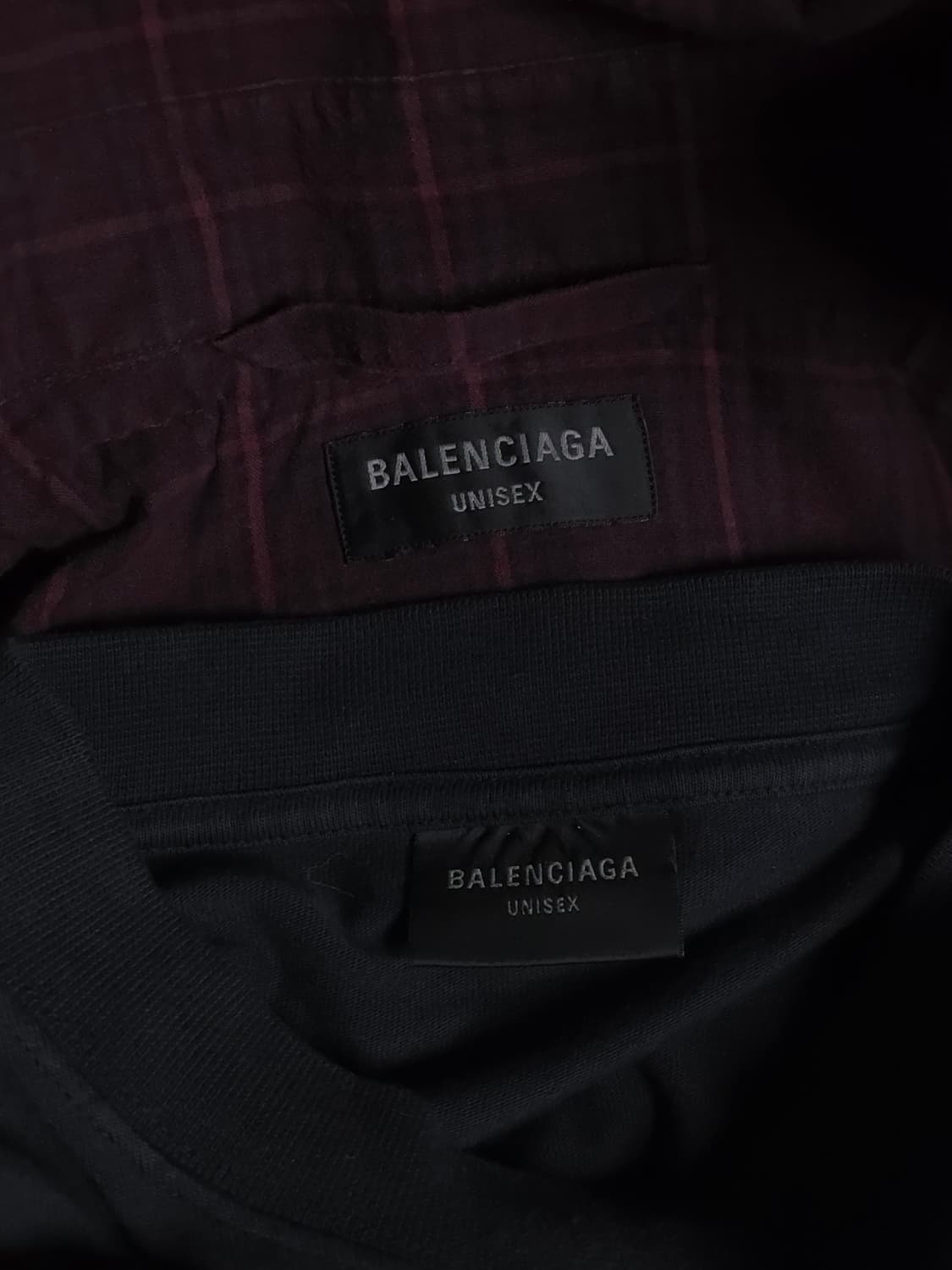 [1] 발렌시아가 유니티 레이어드 오버사이즈 후드집업 블랙 상품이미지6