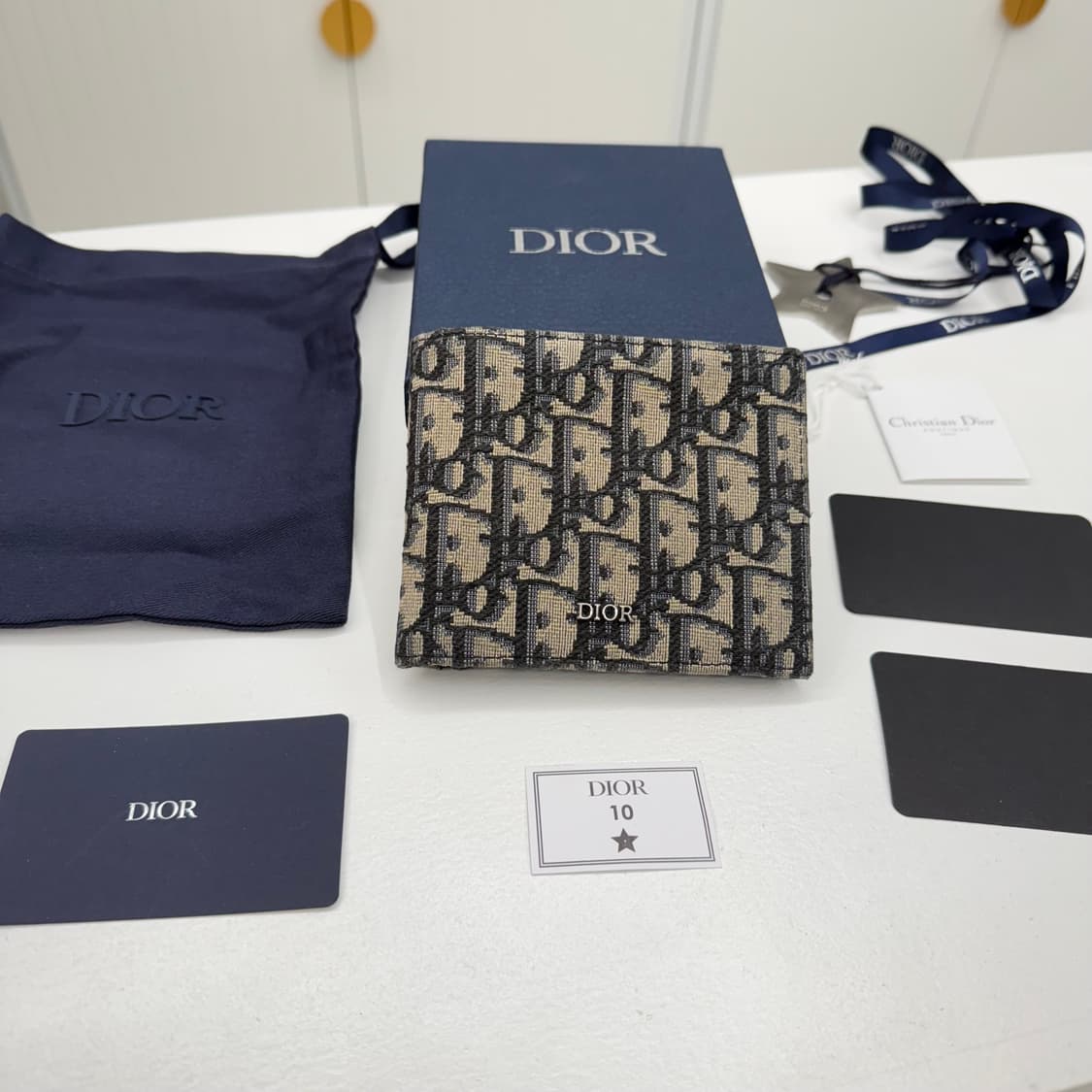 디올 오블리크 반지갑 풀구성 상품이미지1