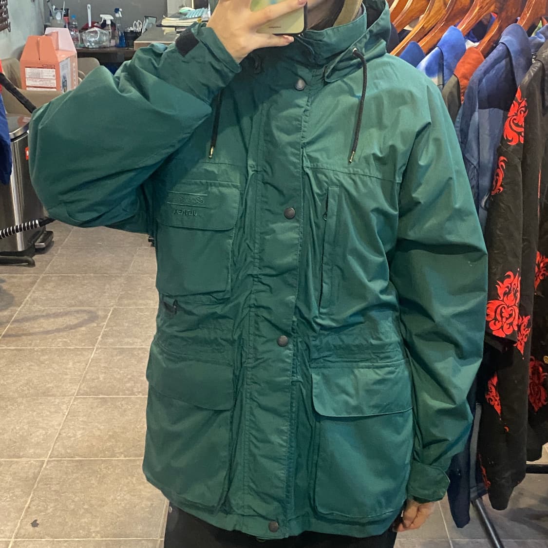[NO.9] Eddie Bauer 그린 바람막이 상품이미지2