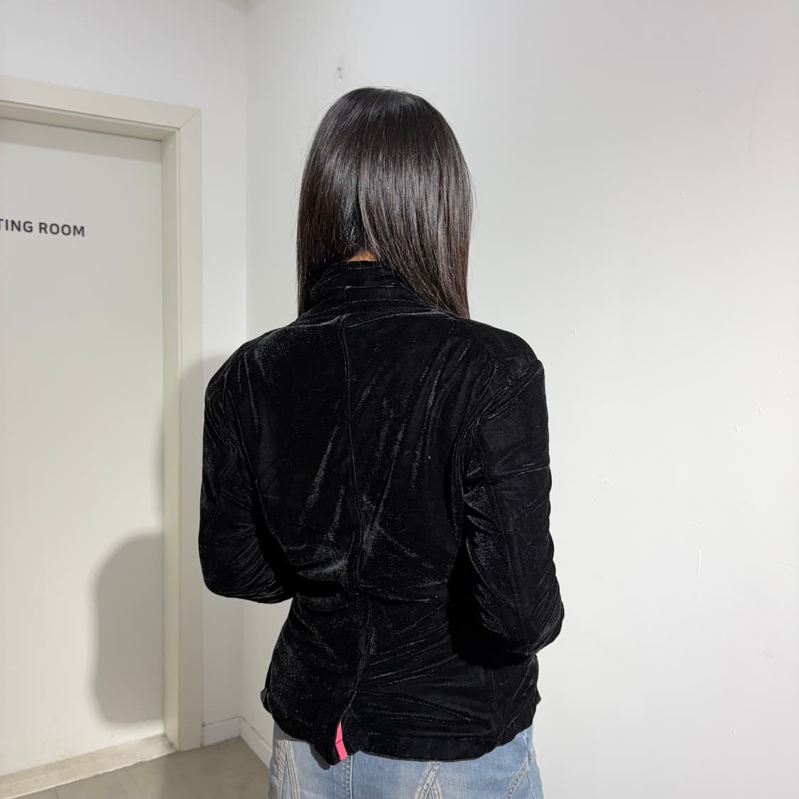 PPFM 벨벳 블레이저 자켓 상품이미지4