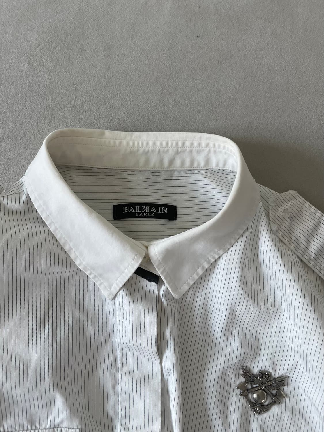 발망 aw10 밀리터리 엠블렘 셔츠 데카르넹 상품이미지4