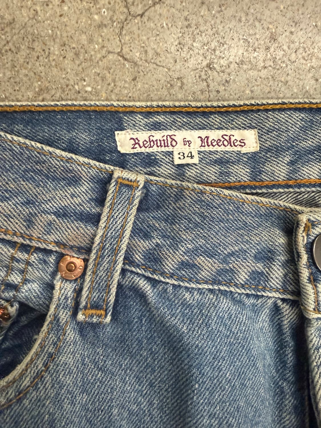 니들스 리빌드 바이 데님팬츠 상품이미지3