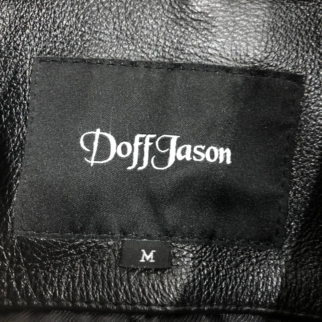 도프제이슨 소가죽 바이커 레더 가죽 자켓 상품이미지5