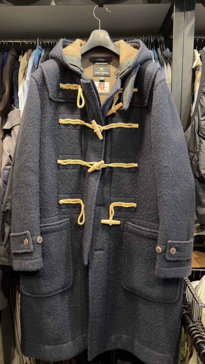 나이젤카본 더플코트 네이비 48 상품이미지2