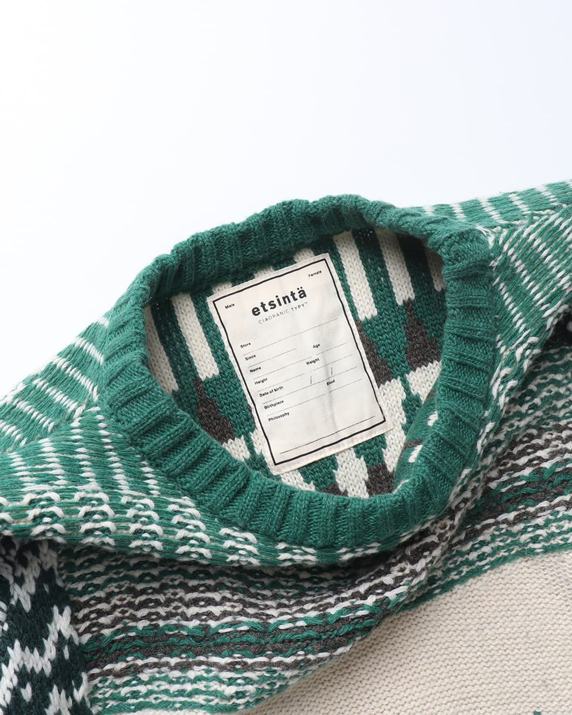 etsinta Remake Short Jaquard Knit 상품이미지8