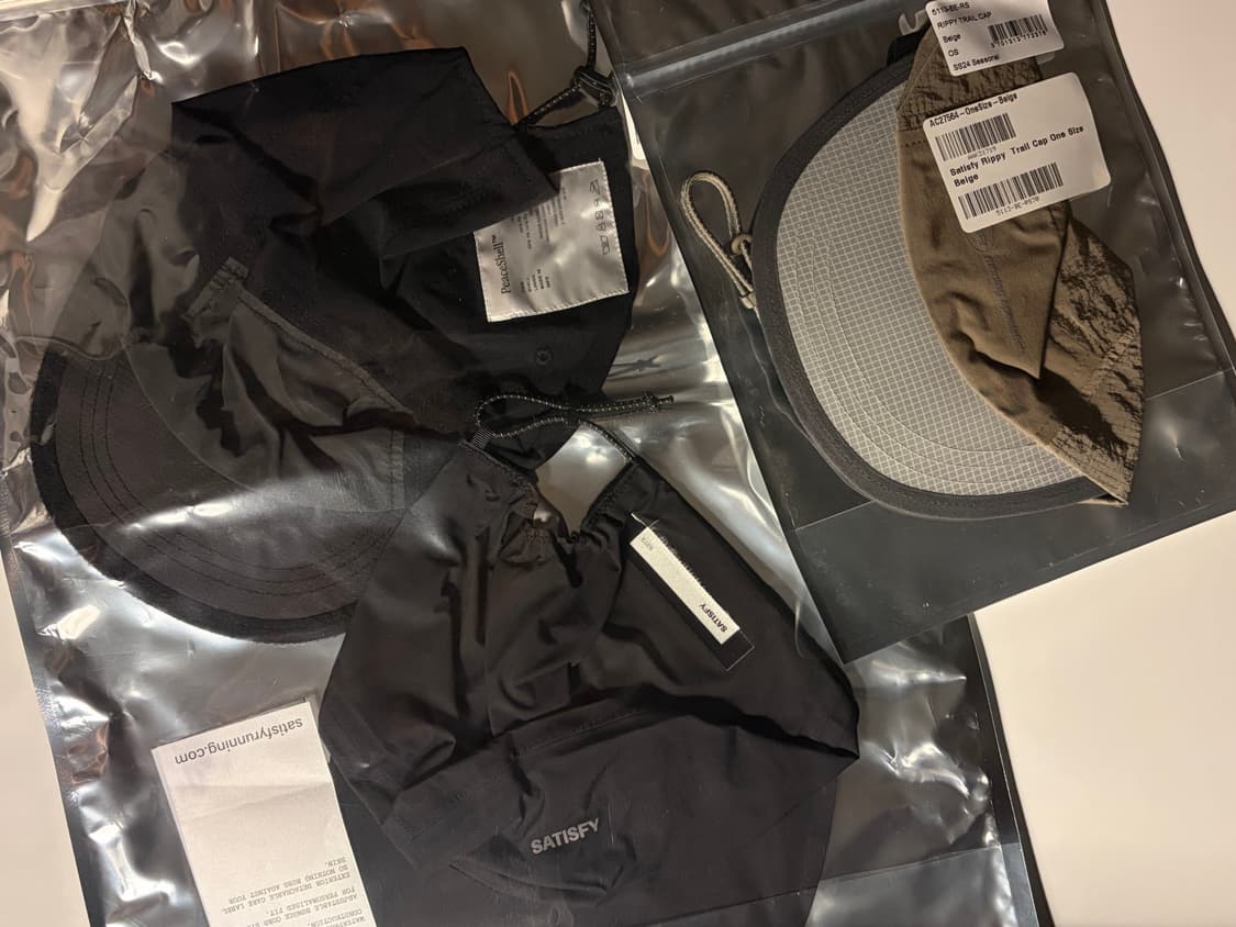 새티스파이 러닝 캡 3종류 상품이미지1