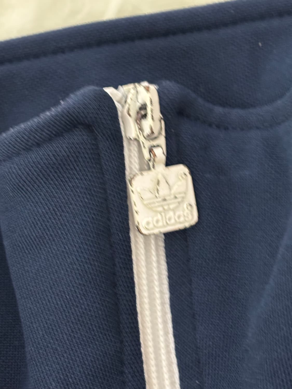 아디다스 유로파 트랙탑 져지 네이비ㅣ슬림핏 빈티지 상품이미지3