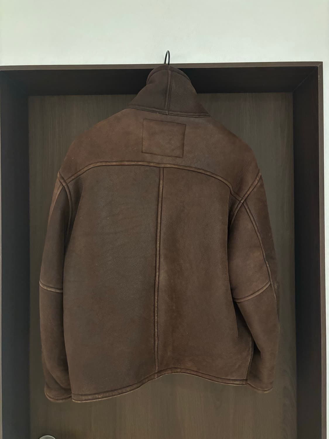 [100~103] 빈티지 더블 라이더 무스탕 , 시어링, 무통 상품이미지4