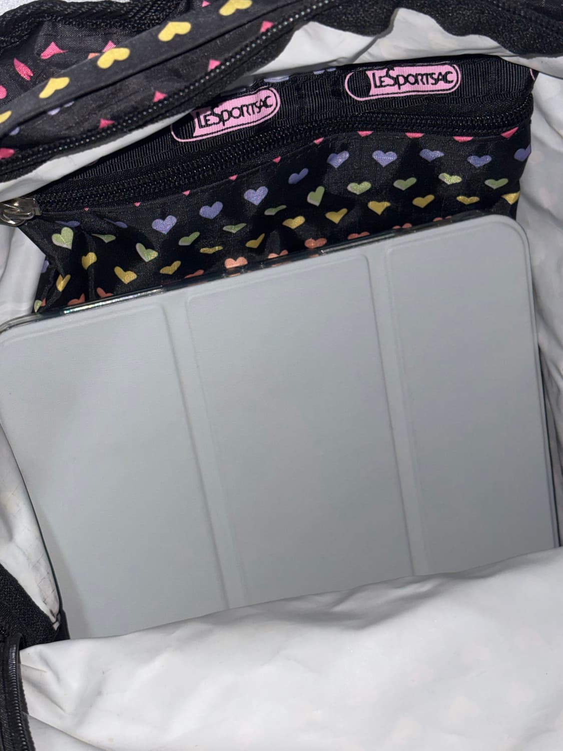 레스포삭 하트 도트 백팩🌈 상품이미지8