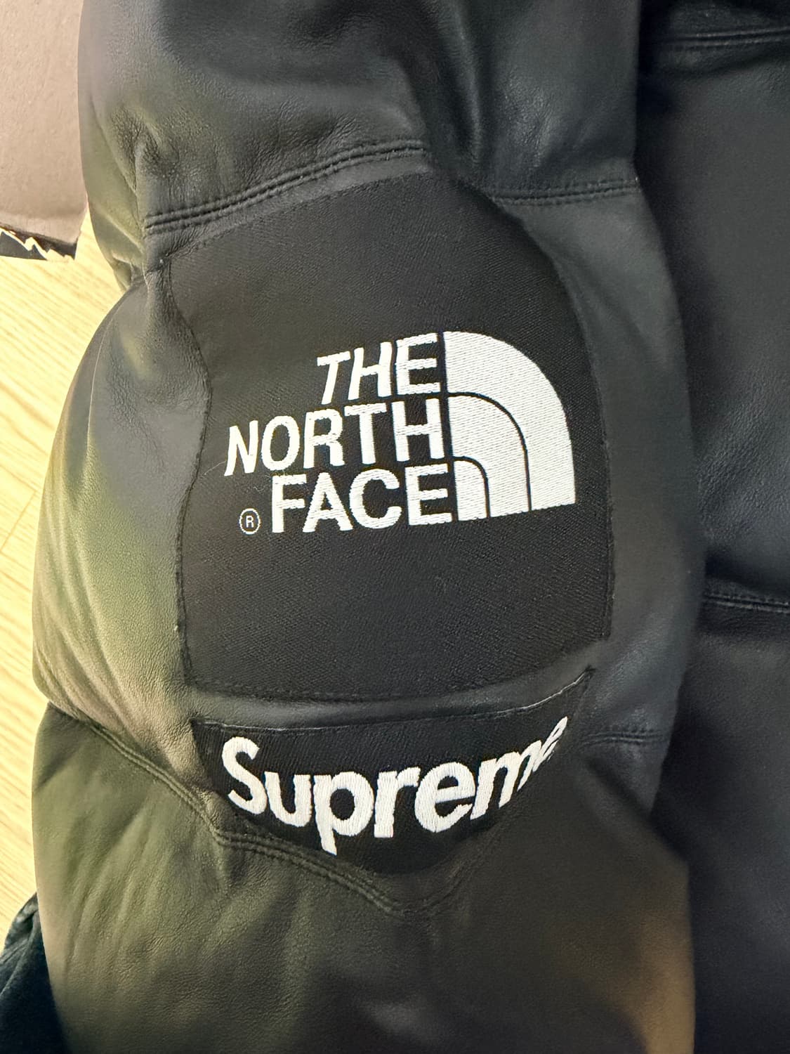 슈프림 노스페이스 슈노 레더 눕시(M) 상품이미지3