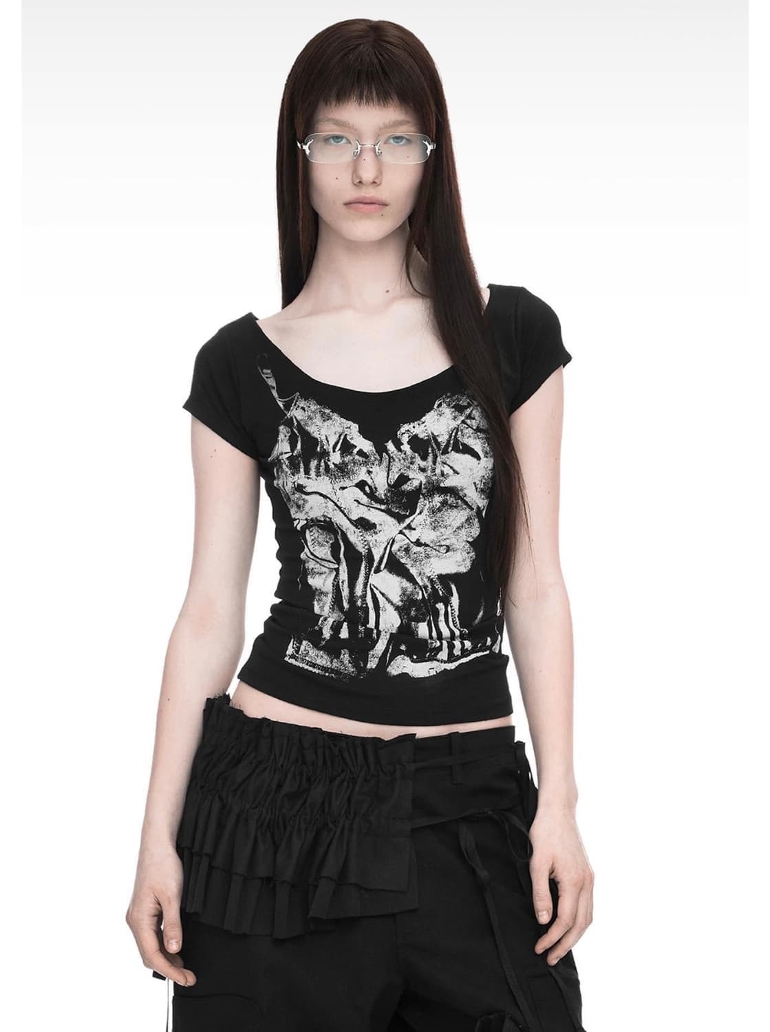 나체 Xray 엑스레이 반팔 상품이미지1