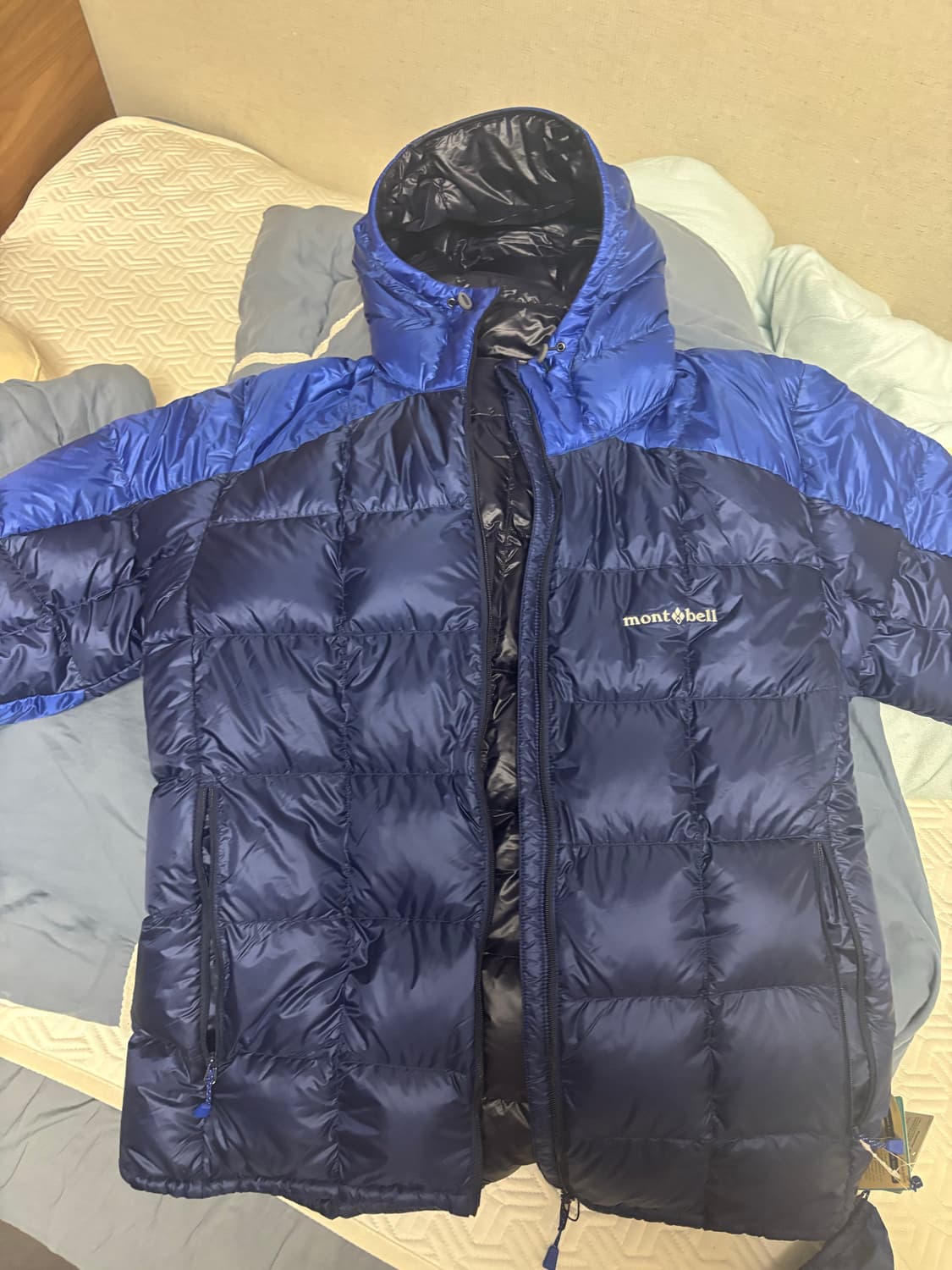 (새상품) 몽벨 슈페리어 다운 파카 네이비 XL 상품이미지2