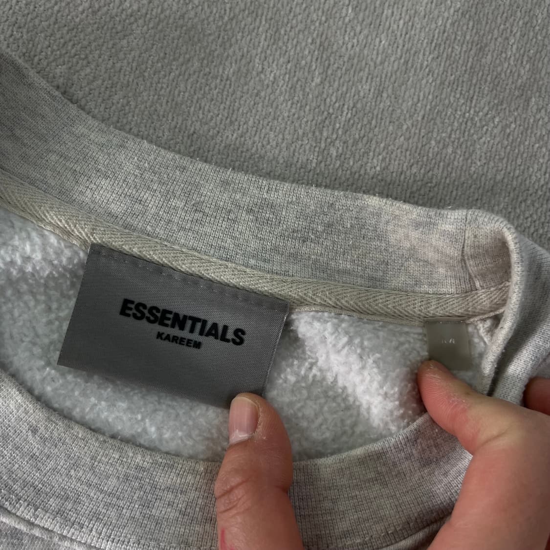 100 피오갓 에센셜 사이드 FG로고 맨투맨  상품이미지2