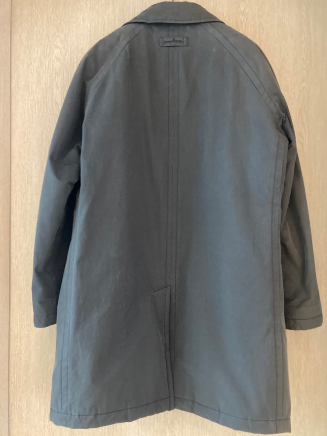 헨리코튼 클래식 파일럿 코트 차콜(카키빛) 100 상품이미지2