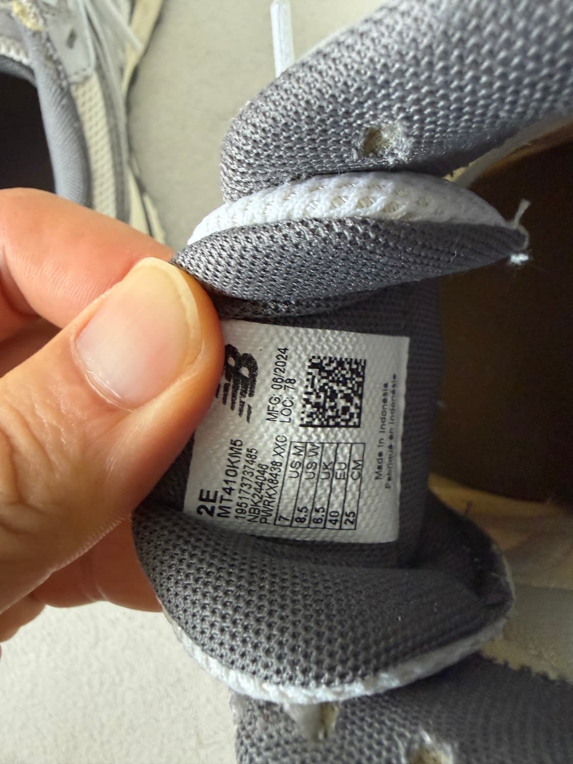 [250]뉴발란스(new balance) 올 터레인 실버 상품이미지9