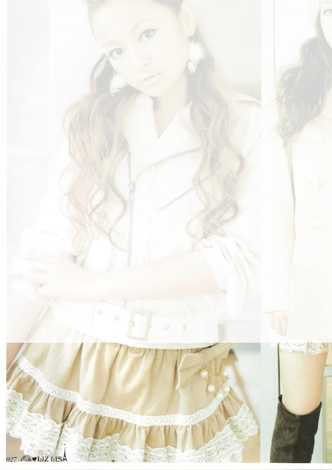 리즈리사 라떼갸루 큐롯 / 스커트팬츠 코듀로이 골덴 레이스 상품이미지8