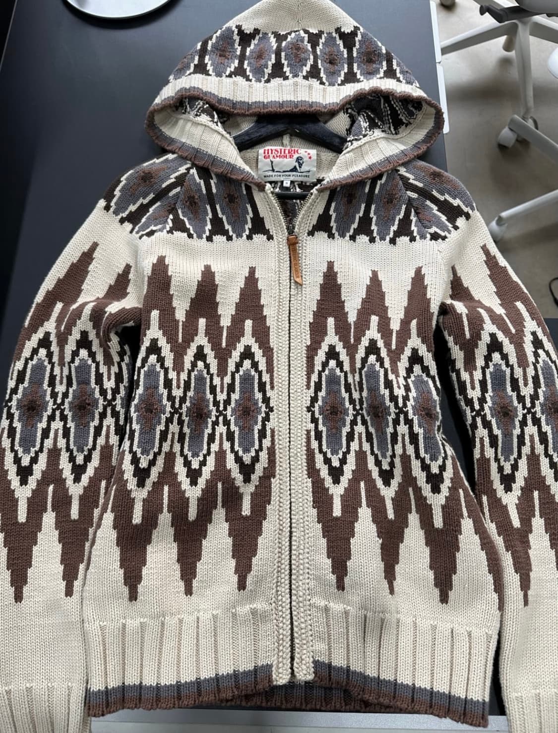 히스테릭글래머 후드 코위찬 집업 상품이미지3