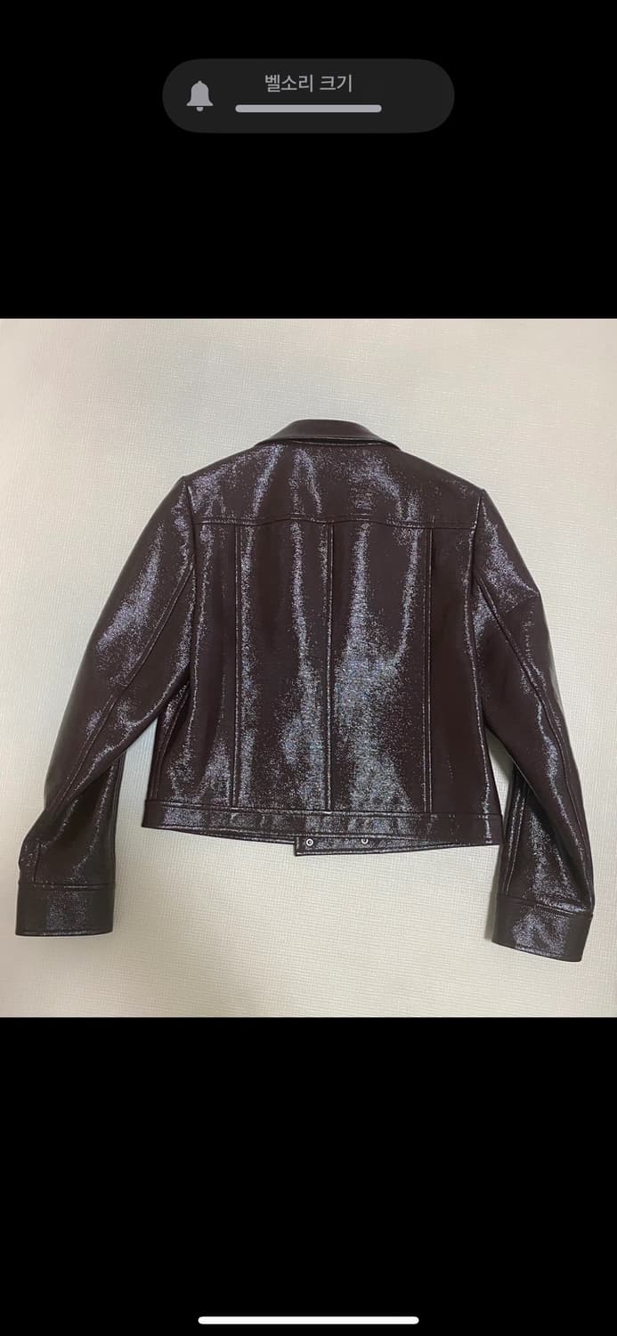 꾸레쥬 가죽자켓 남녀공용 50사이즈 상품이미지3