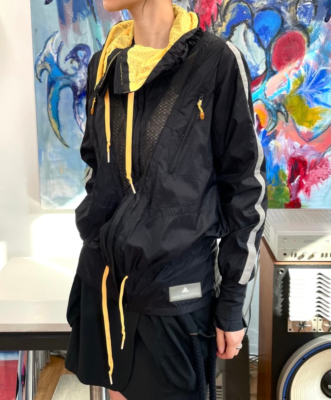 아디다스 스탤라매카트니 나일론 바람막이 자켓 상품이미지2