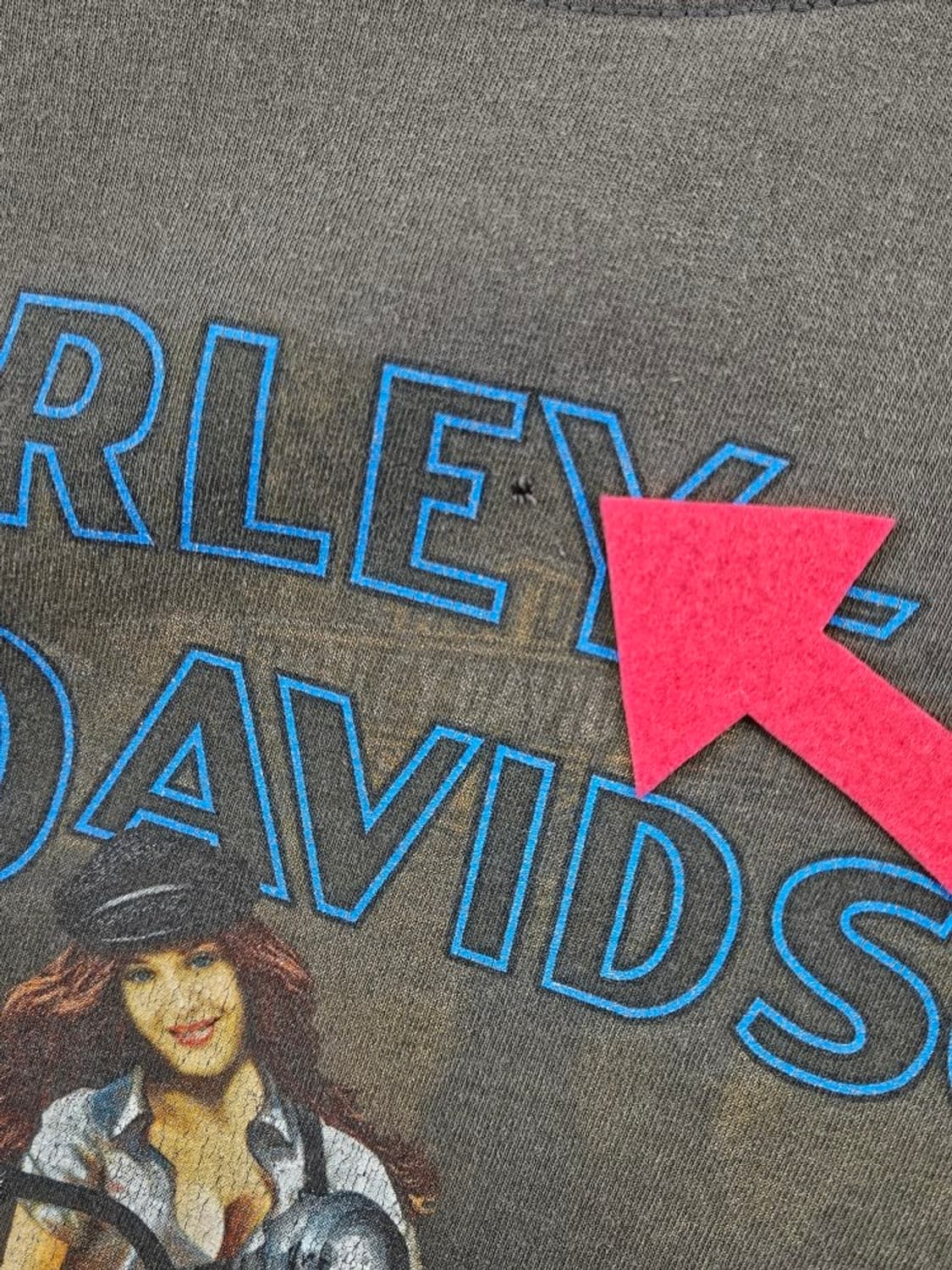 할리데이비슨 미시시피 빌록시 MS 롱 슬리브 ( XL ) / 11535 상품이미지5