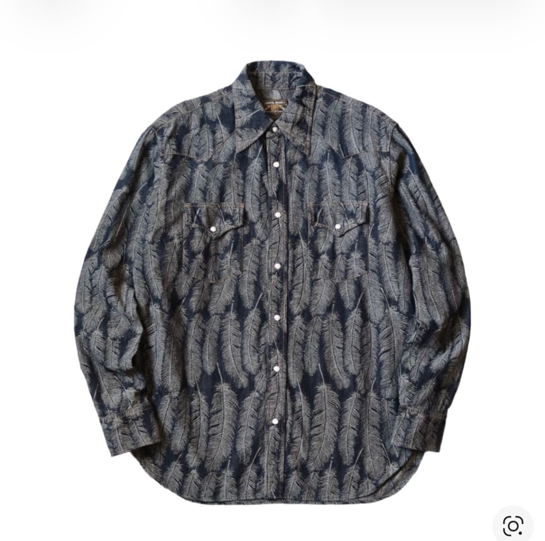 캐피탈 5온즈 맥파이 데님 허스키 웨스턴 셔츠 다크 인디고 4사이즈 상품이미지1