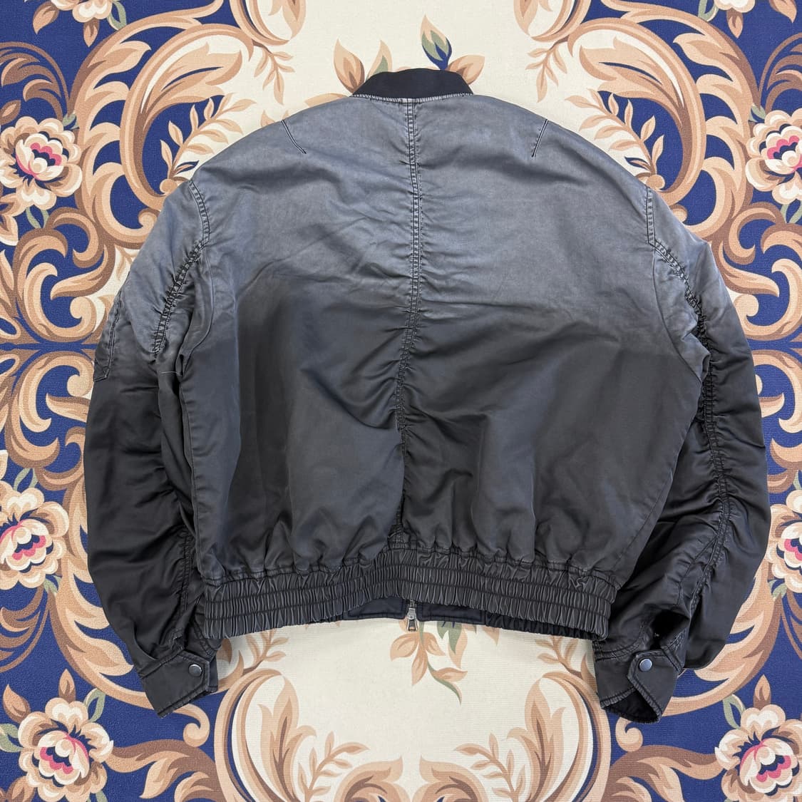 (M)쿠어 COOR 스머징 MA-1 봄버 자켓(2Way지퍼) 상품이미지5