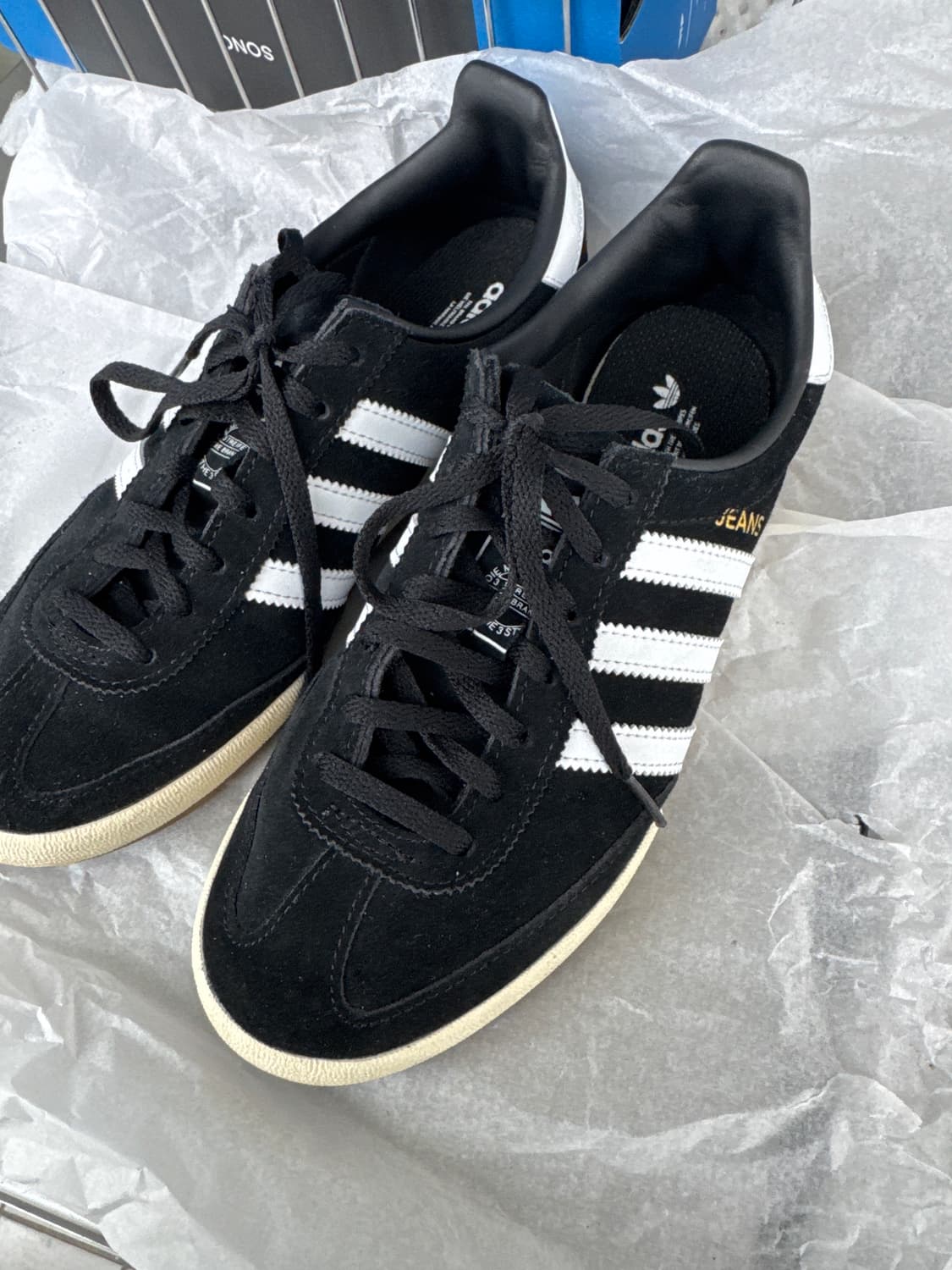 (245) 아디다스 진스 블랙 스니커즈 상품이미지2