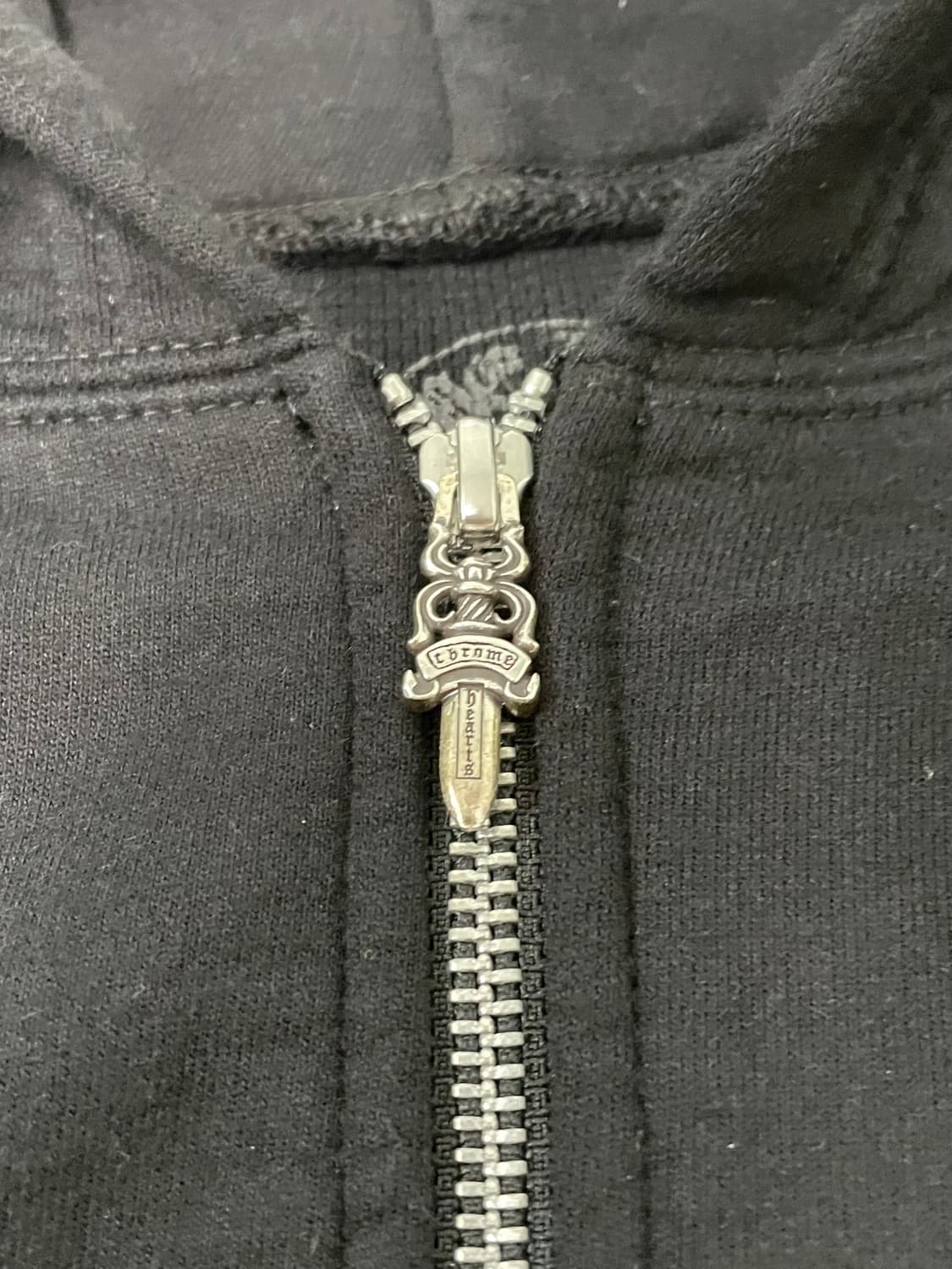 신형 크롬하츠 퍽유 홀스슈 플로랄 헤비웨이트 후드집업 L 신세계택 상품이미지3