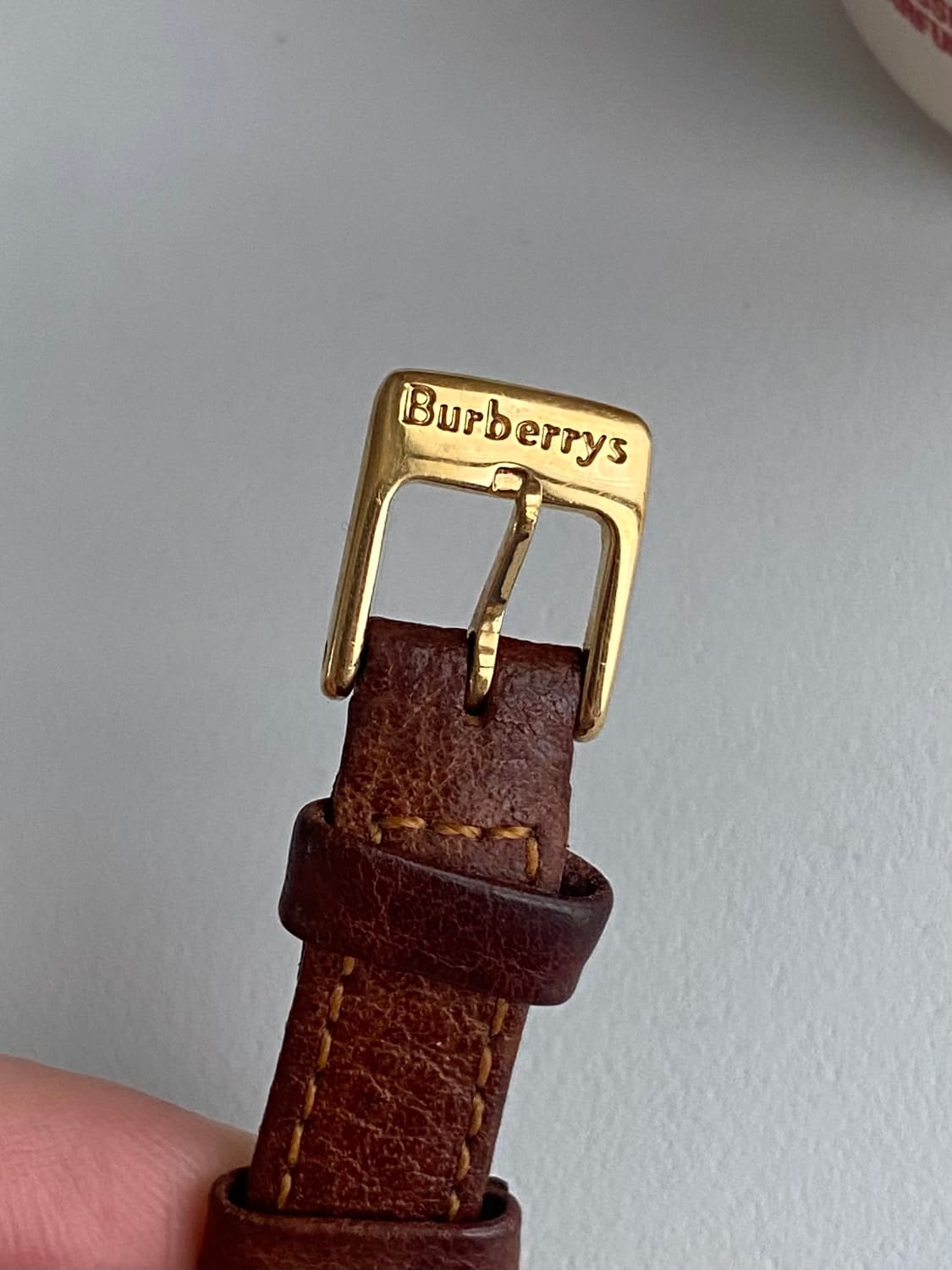 Burberrys 버버리 쿼츠 골드 브라운 레이디스 상품이미지7