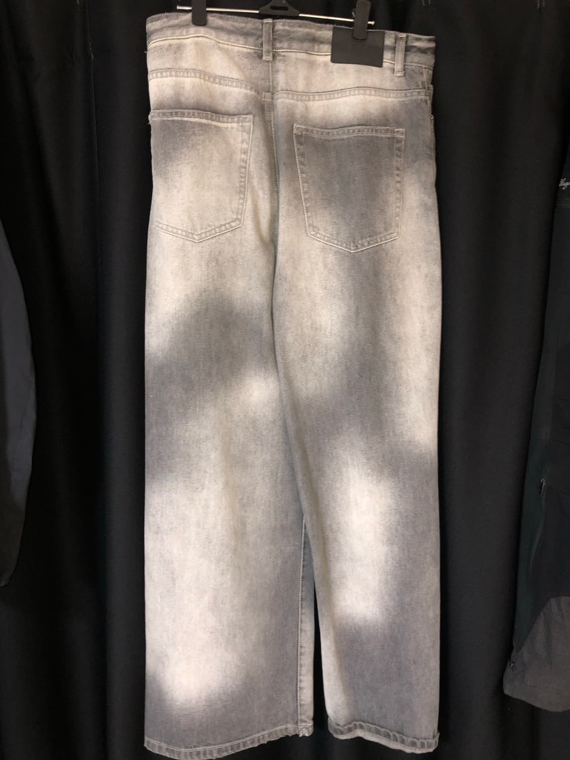 LCDC HAND BRUSHED WIDE-LEG DENIM (GREY) 상품이미지7