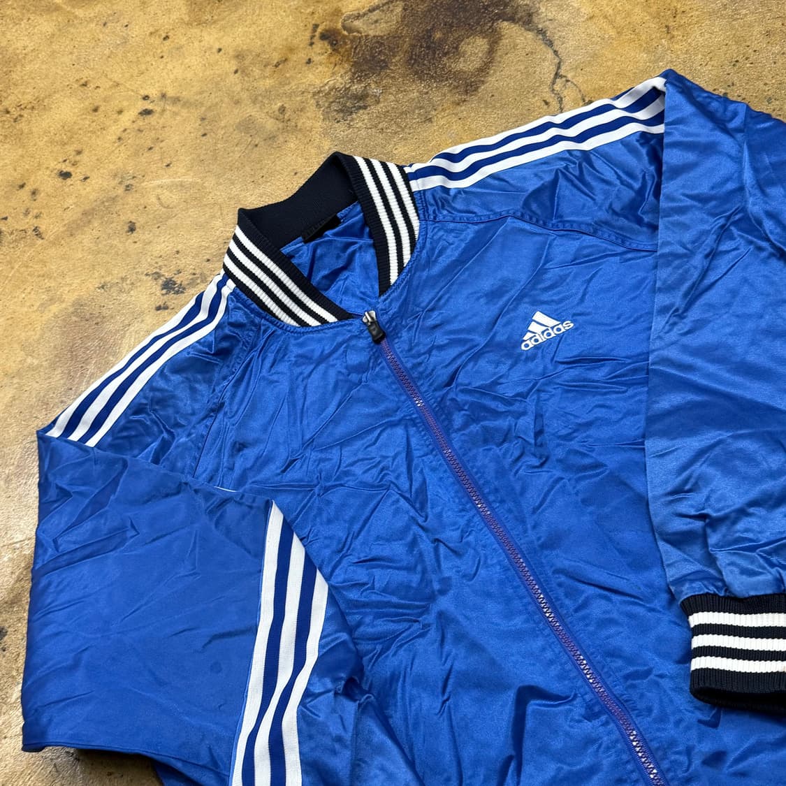 [정품/105] 아디다스 올드스쿨 바시티 자켓 블루 b18 상품이미지1