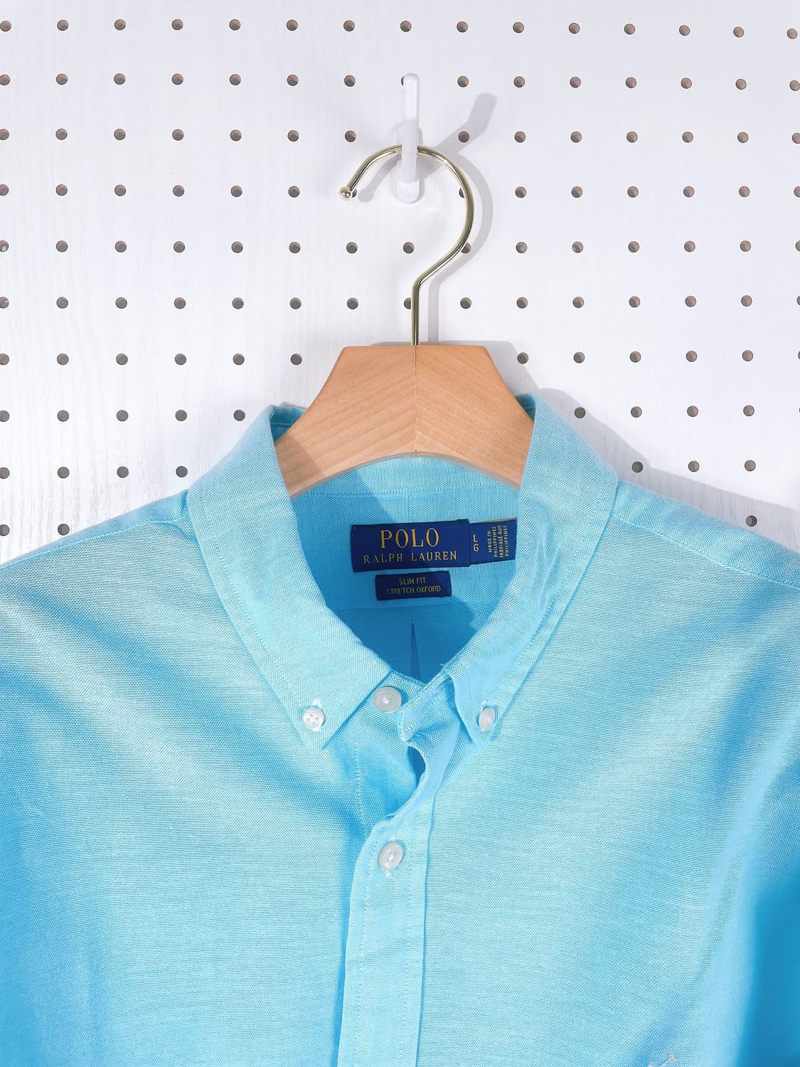 (정품/새상품) 폴로 랄프 로렌 남성 스카이 슬림핏 스트레치 옥스포드셔츠 상품이미지3