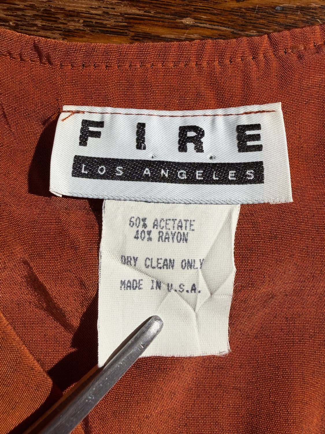 90s FIRE LOS ANGELES (Made In U.S.A) 상품이미지10