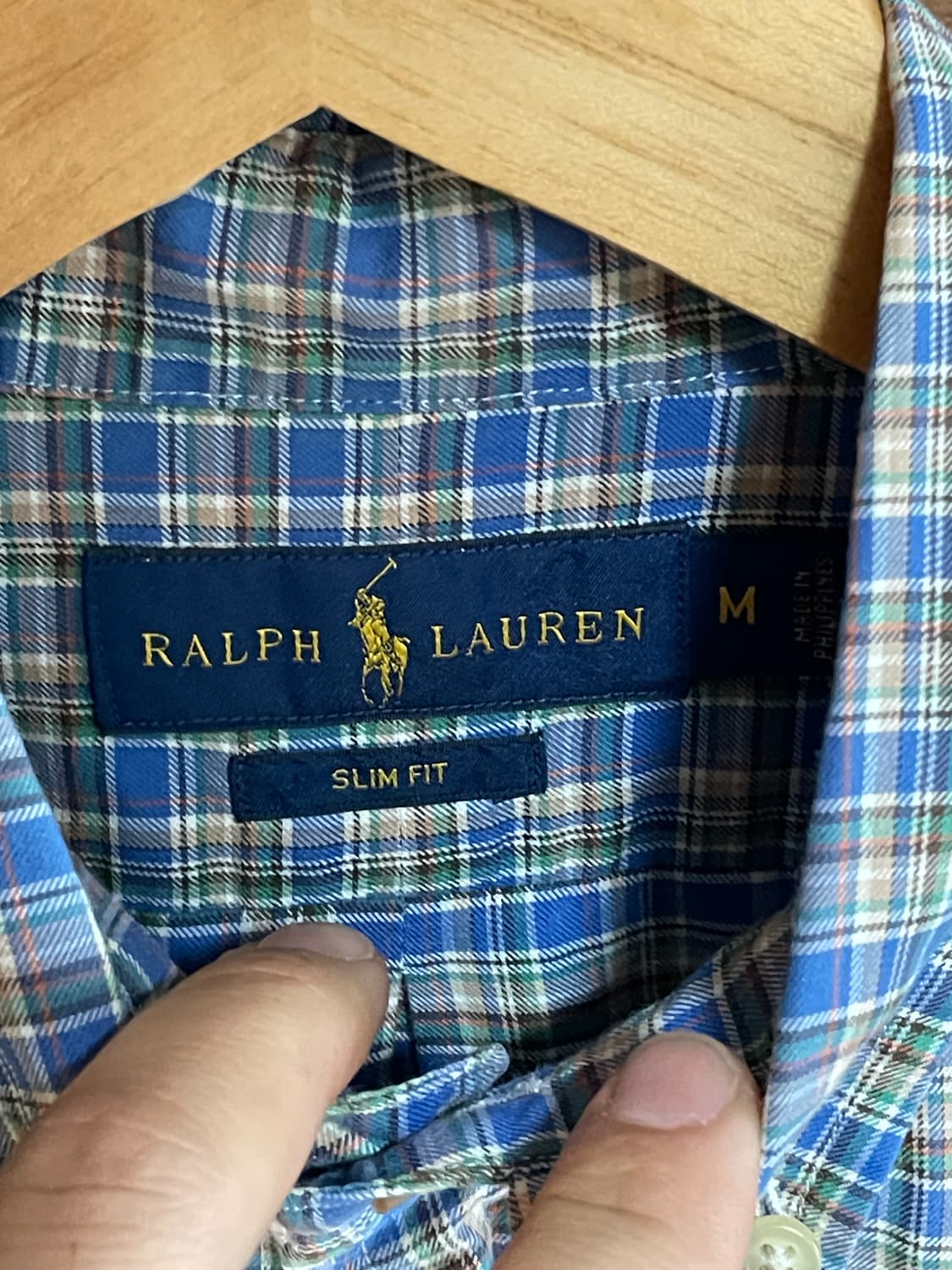 폴로 랄프로렌 체크 셔츠 상품이미지2