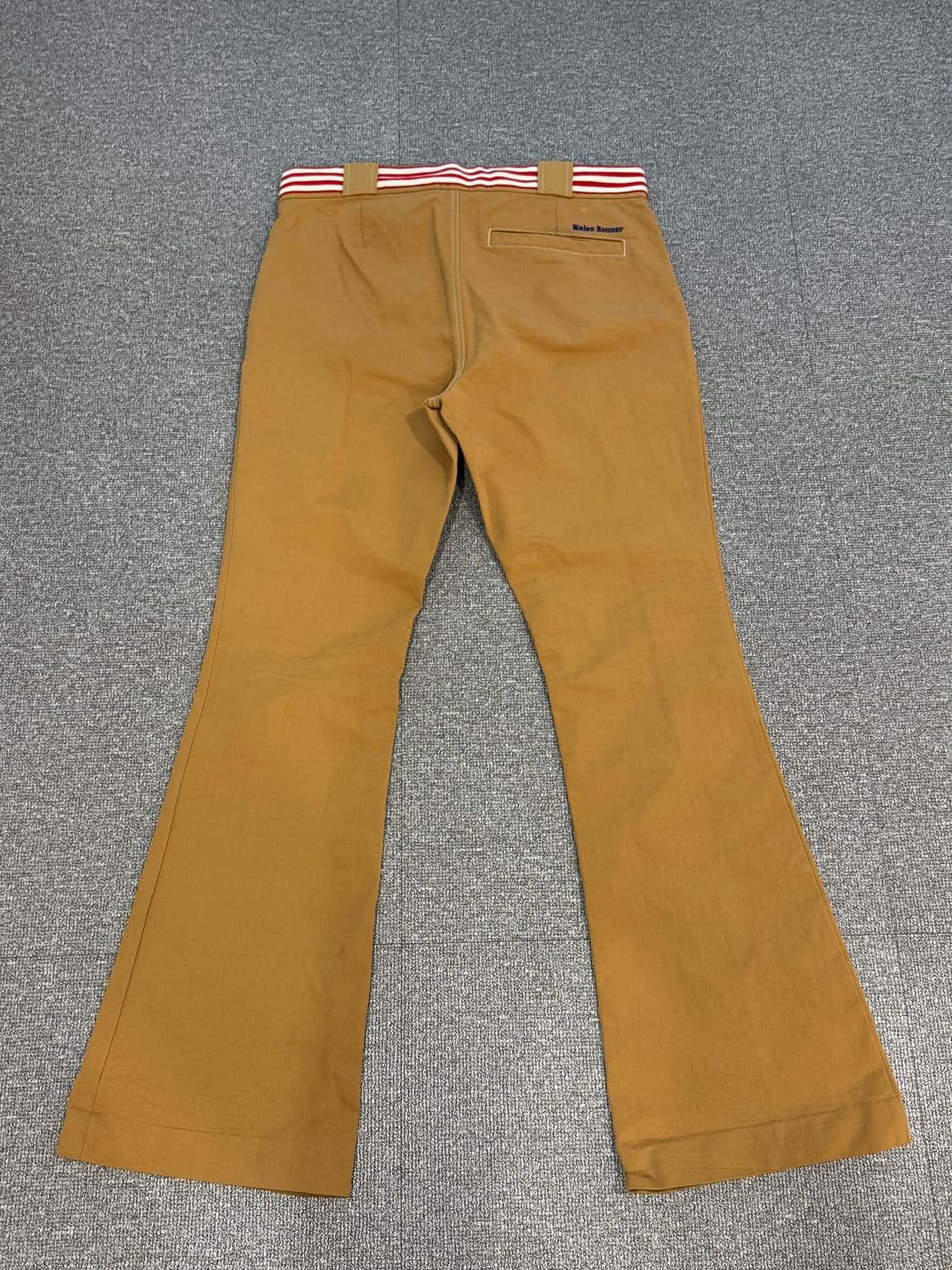 아디다스 웨일즈 보너 벨트 플레어 부츠컷 치노 팬츠 M 상품이미지7