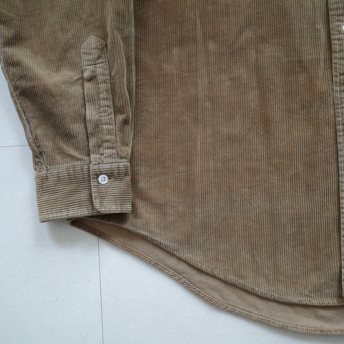 90s 폴로 랄프로렌 코듀로이 버튼다운 셔츠 XL 상품이미지5