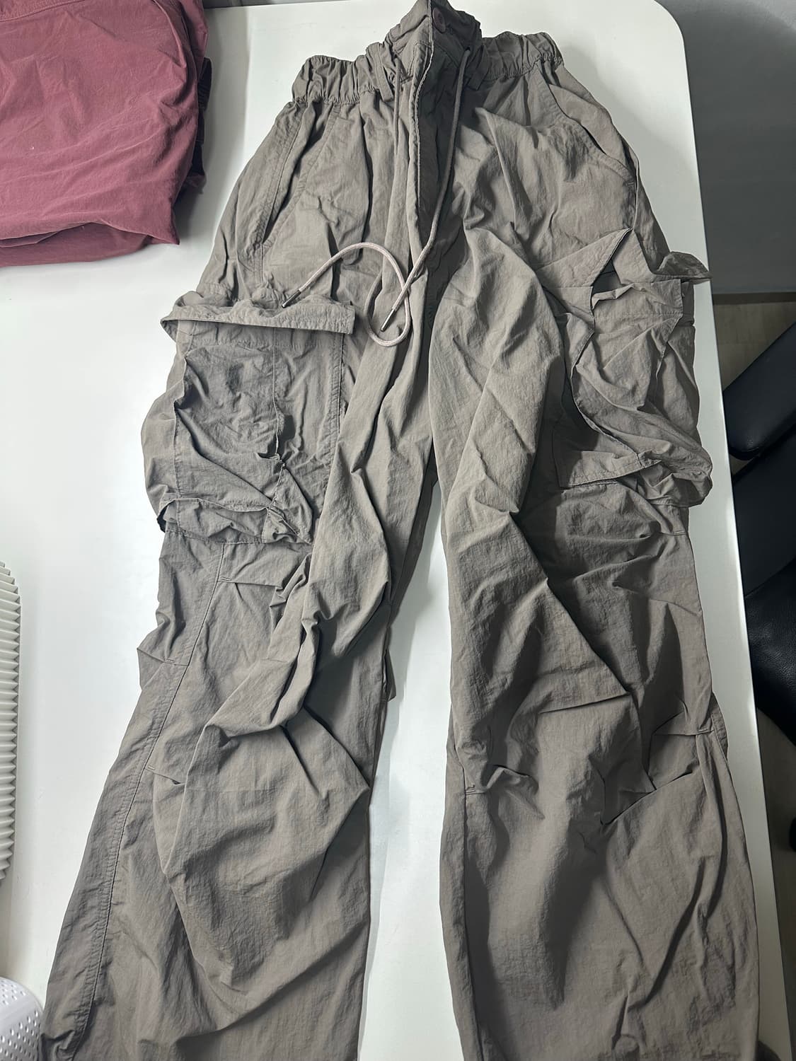 낫포너드 Not4erd 카고팬츠 베이지, 카키, 버건디 상품이미지5