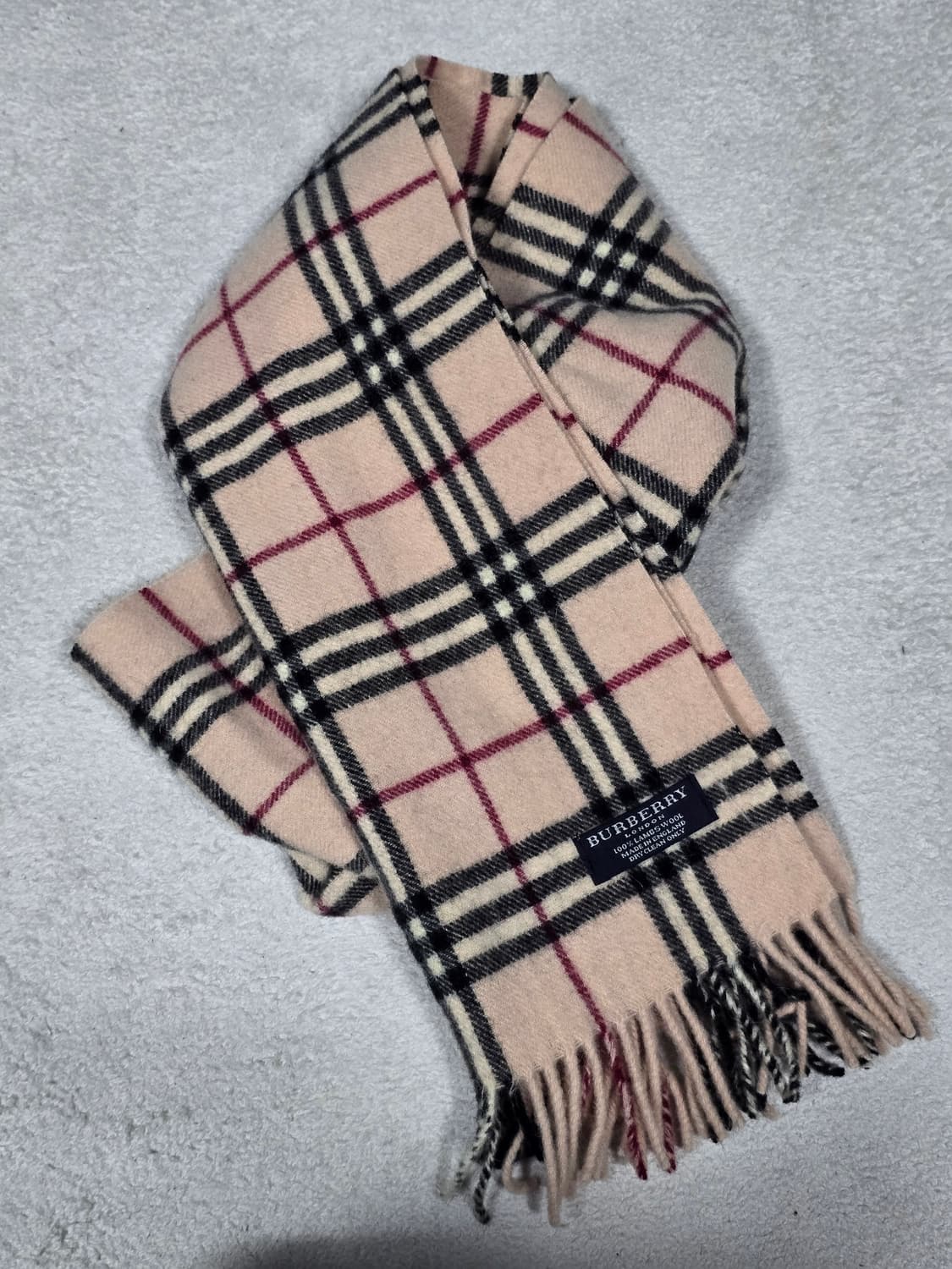 Burberry 버버리 정품 노바체크 울 머플러 상품이미지2