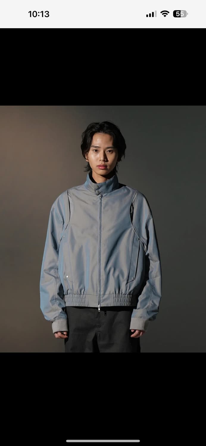 그레일즈 grailz 봄버 블루종 자켓 size 1 상품이미지5