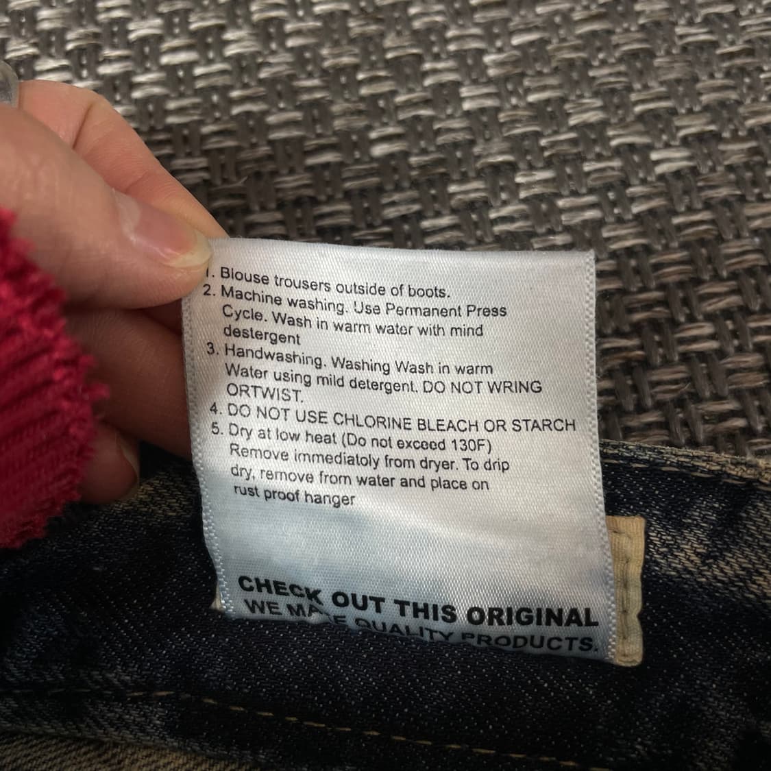 (30) 블루라인 데님 페인팅 숏 스커트 상품이미지5