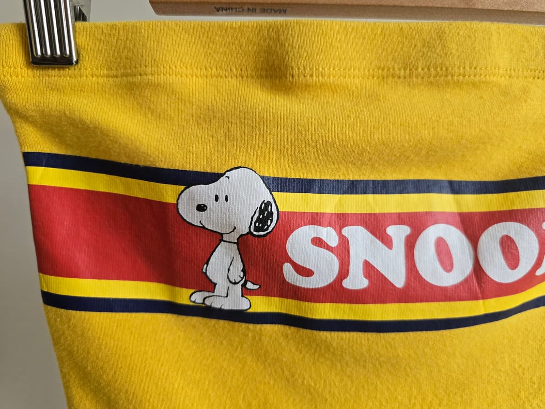 빈티지  스누피 크롭탑 (스트랩리스 튜브탑) 상품이미지2