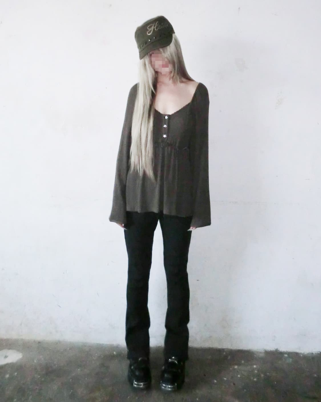 Easy Button Slim Pants (Charcoal) 상품이미지5
