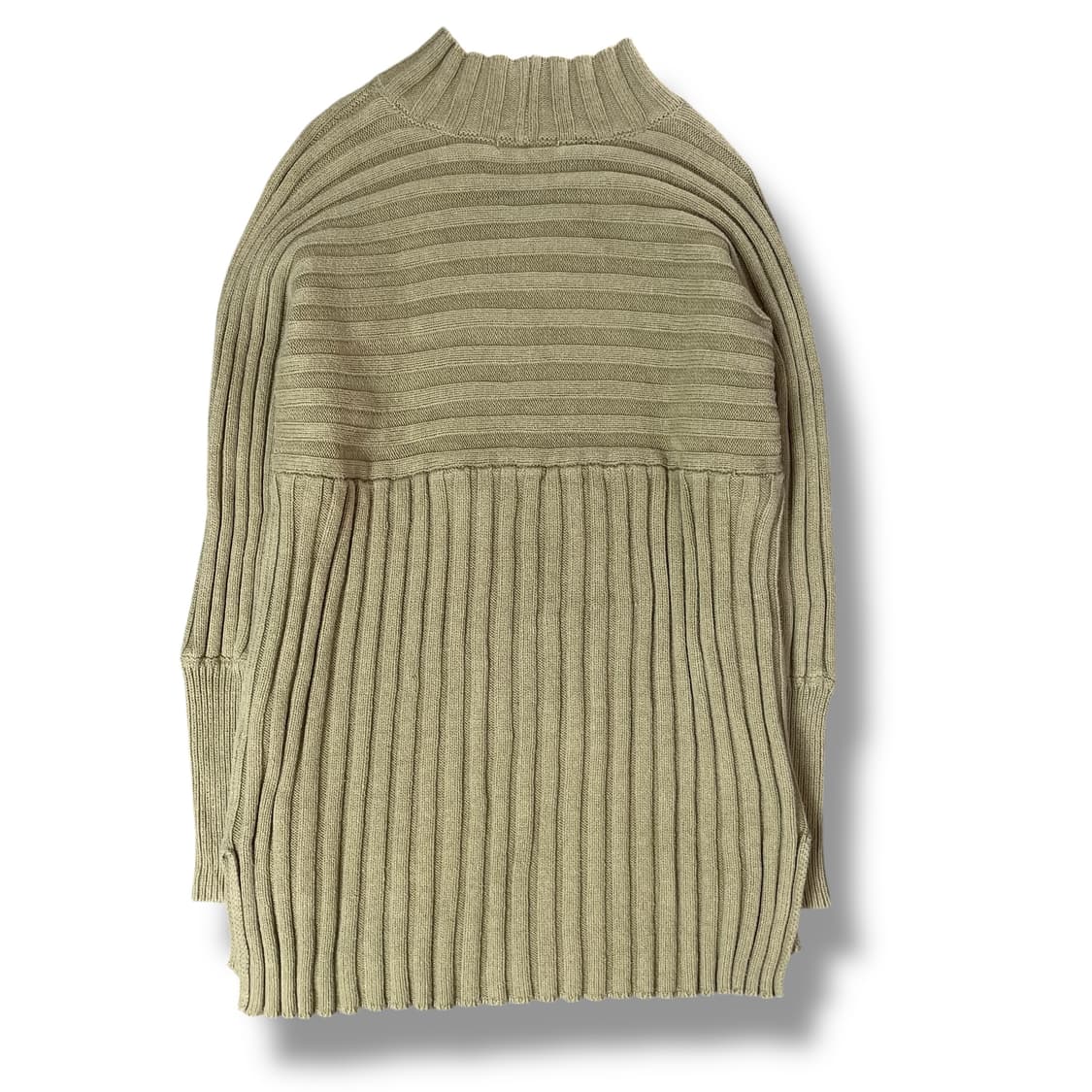 FREAK'S STORE 카키 모크넥 니트 스웨터 F 상품이미지2