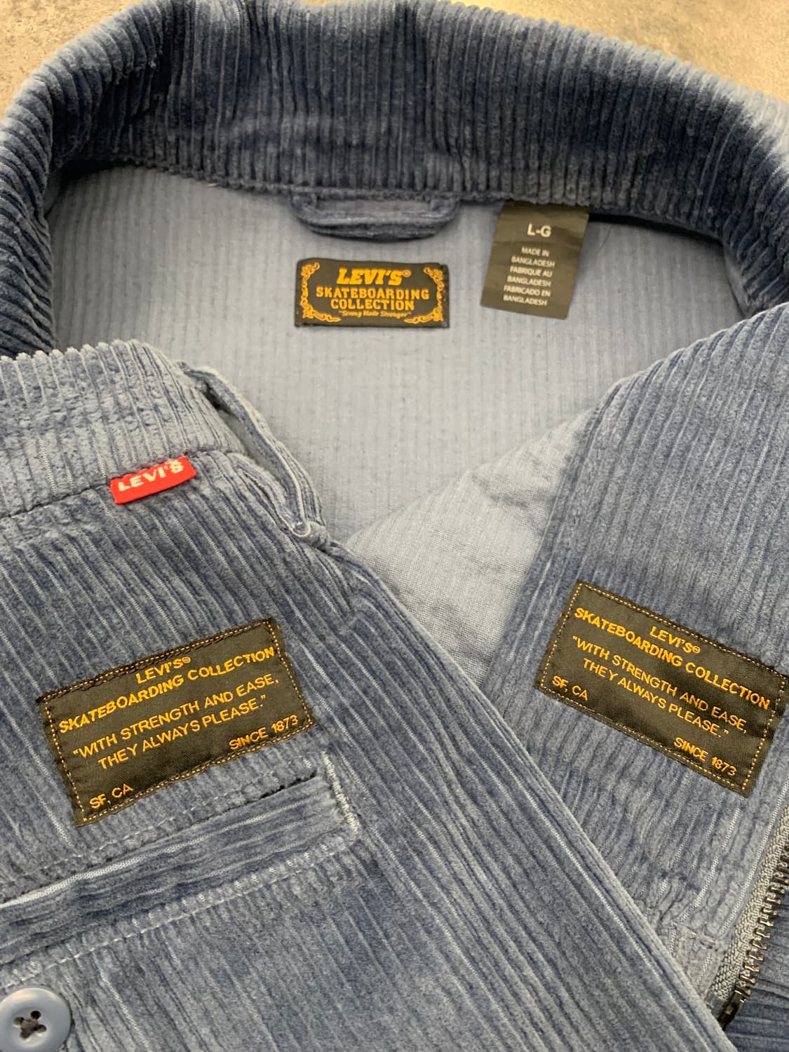 LEVIS 리바이스 스케이트보딩 컬렉션 셋업(코듀로이)L/32 사이즈 상품이미지7