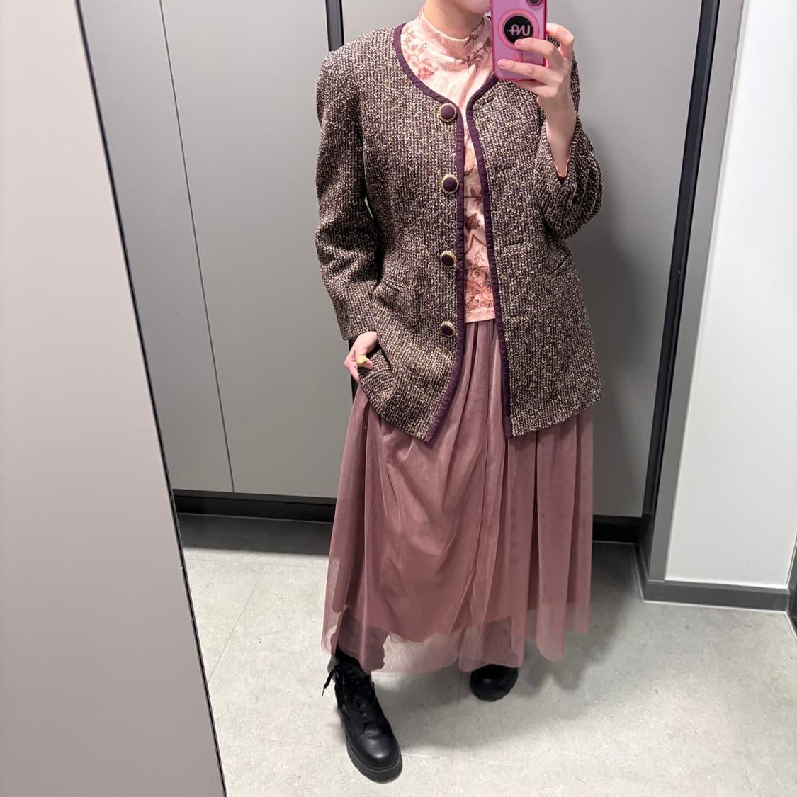 톤온톤 빈티지 퍼플 세트 상품이미지5