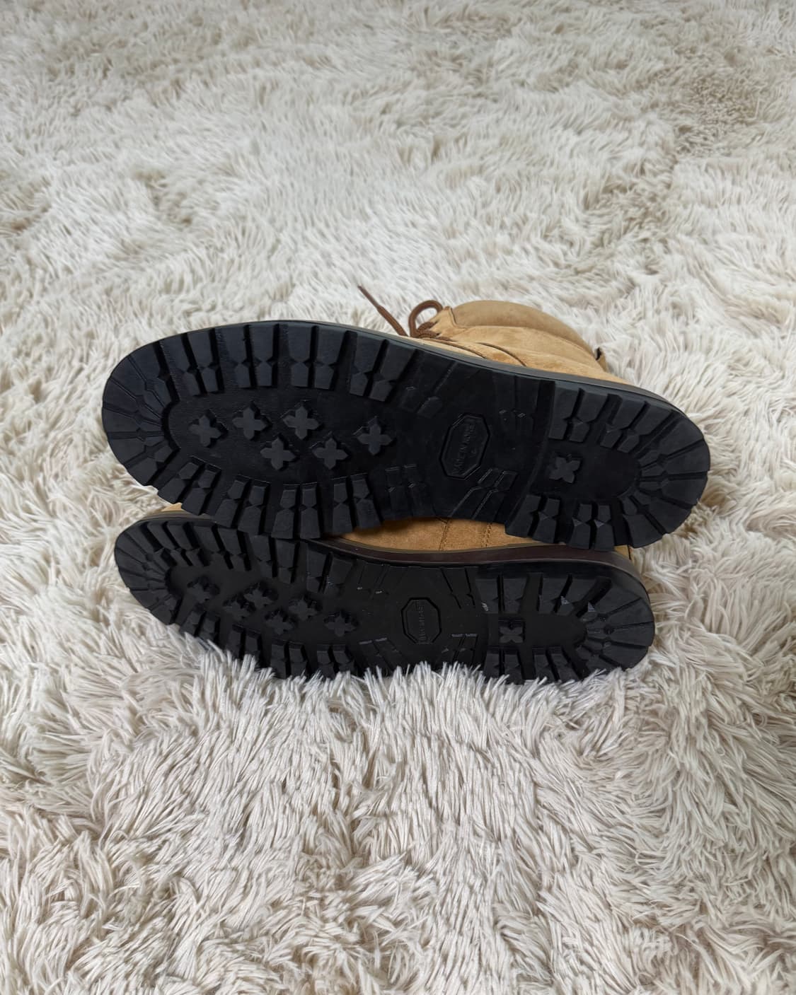 Camel Zipper Work Boots 상품이미지4