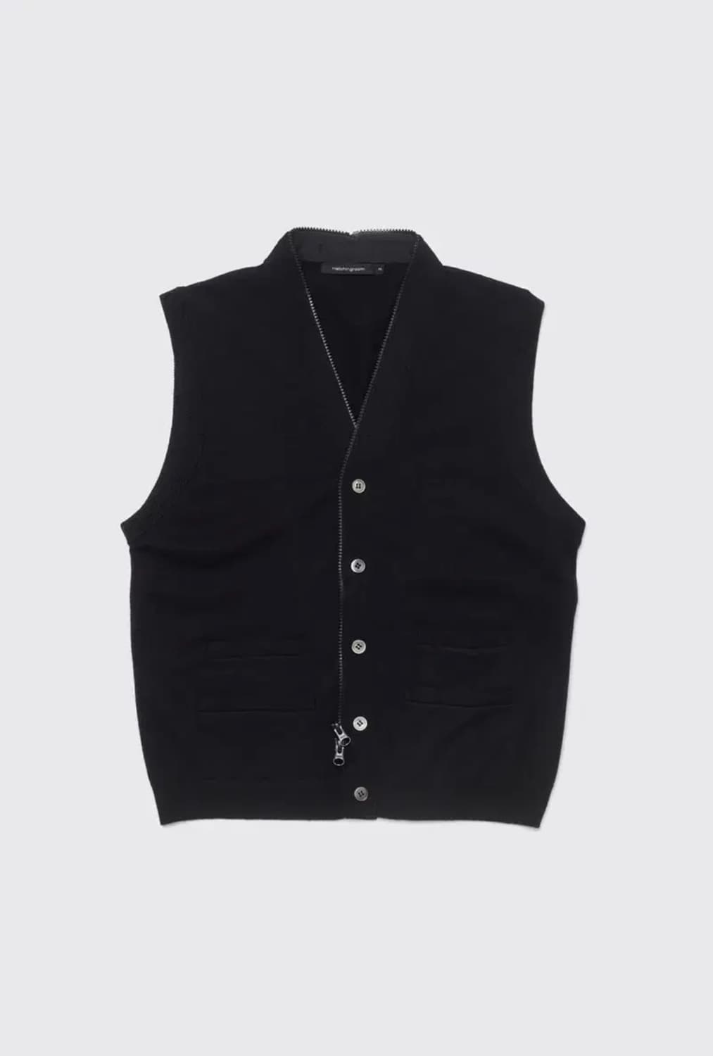 해칭룸 풀 집 니트베스트 3 상품이미지1