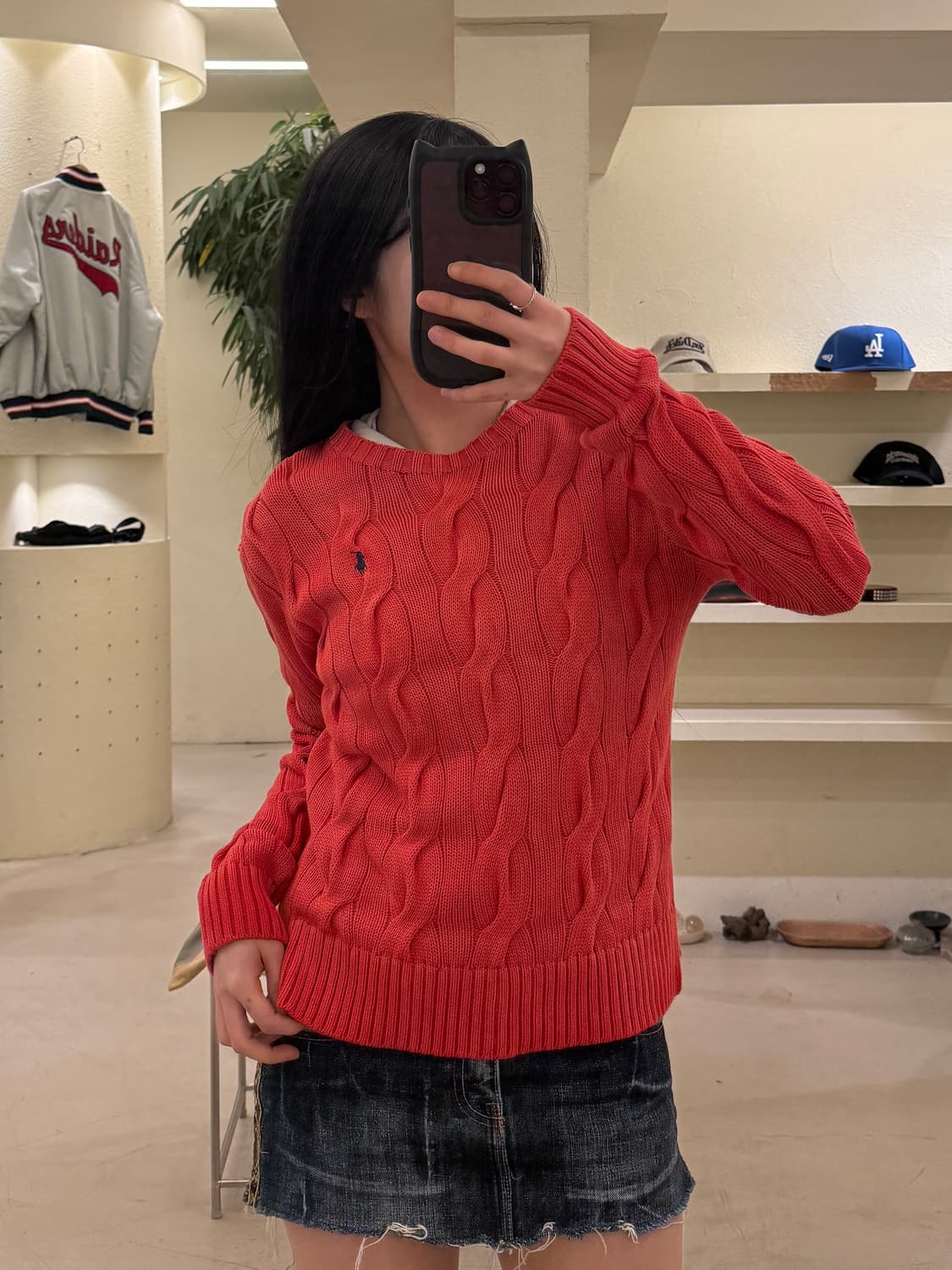 폴로 랄프로렌 포니 케이블 니트 U89 상품이미지1