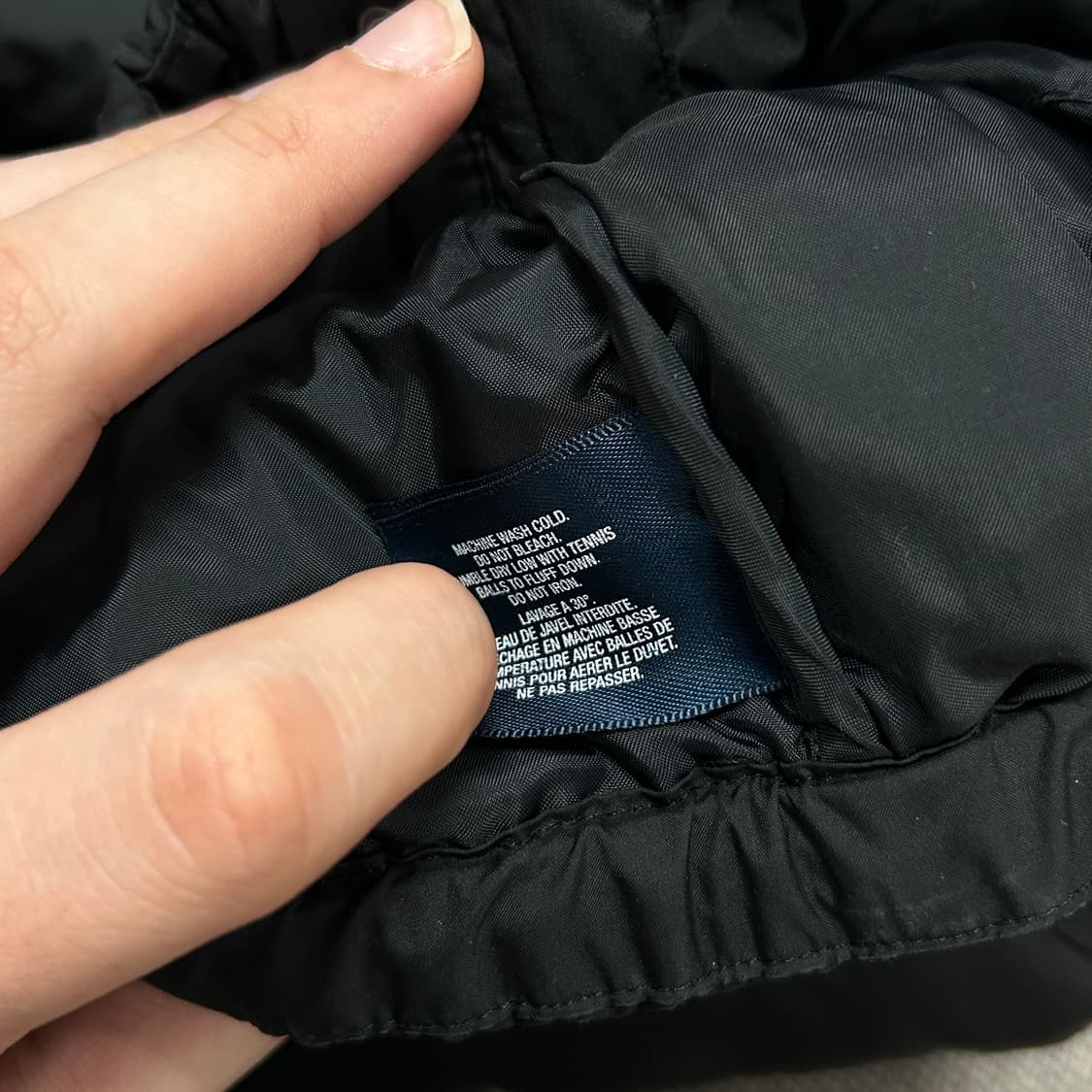 폴로 스몰포니 블랙 푸퍼 패딩(L(14-16)) 상품이미지3