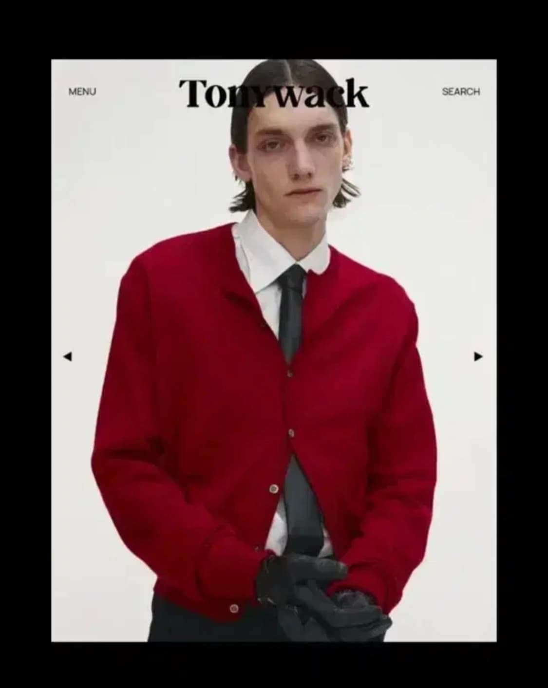 토니웩 레드 파인 가디건 상품이미지1